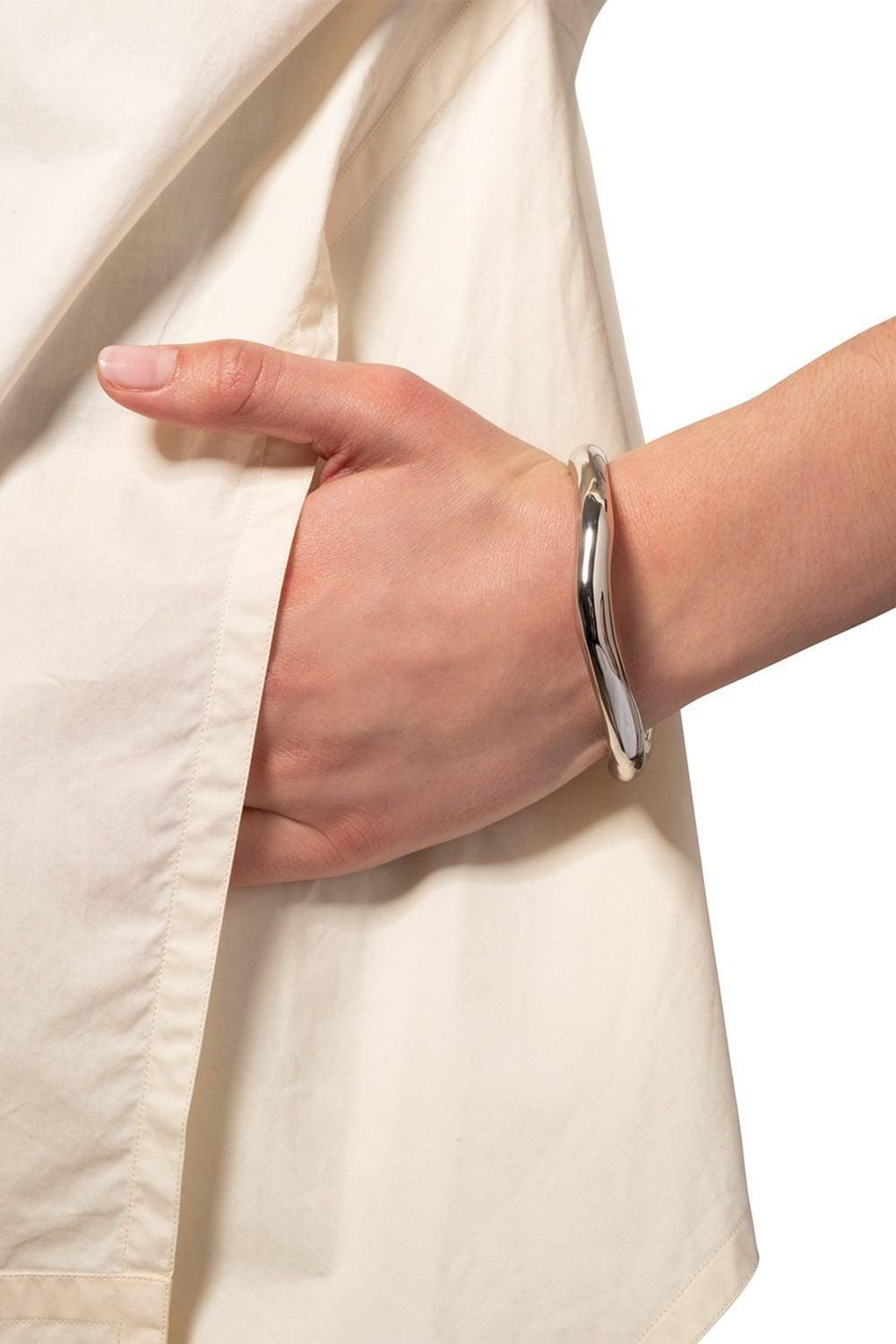ALEXIS BITTAR-Small Molten Bangle Bracelet-