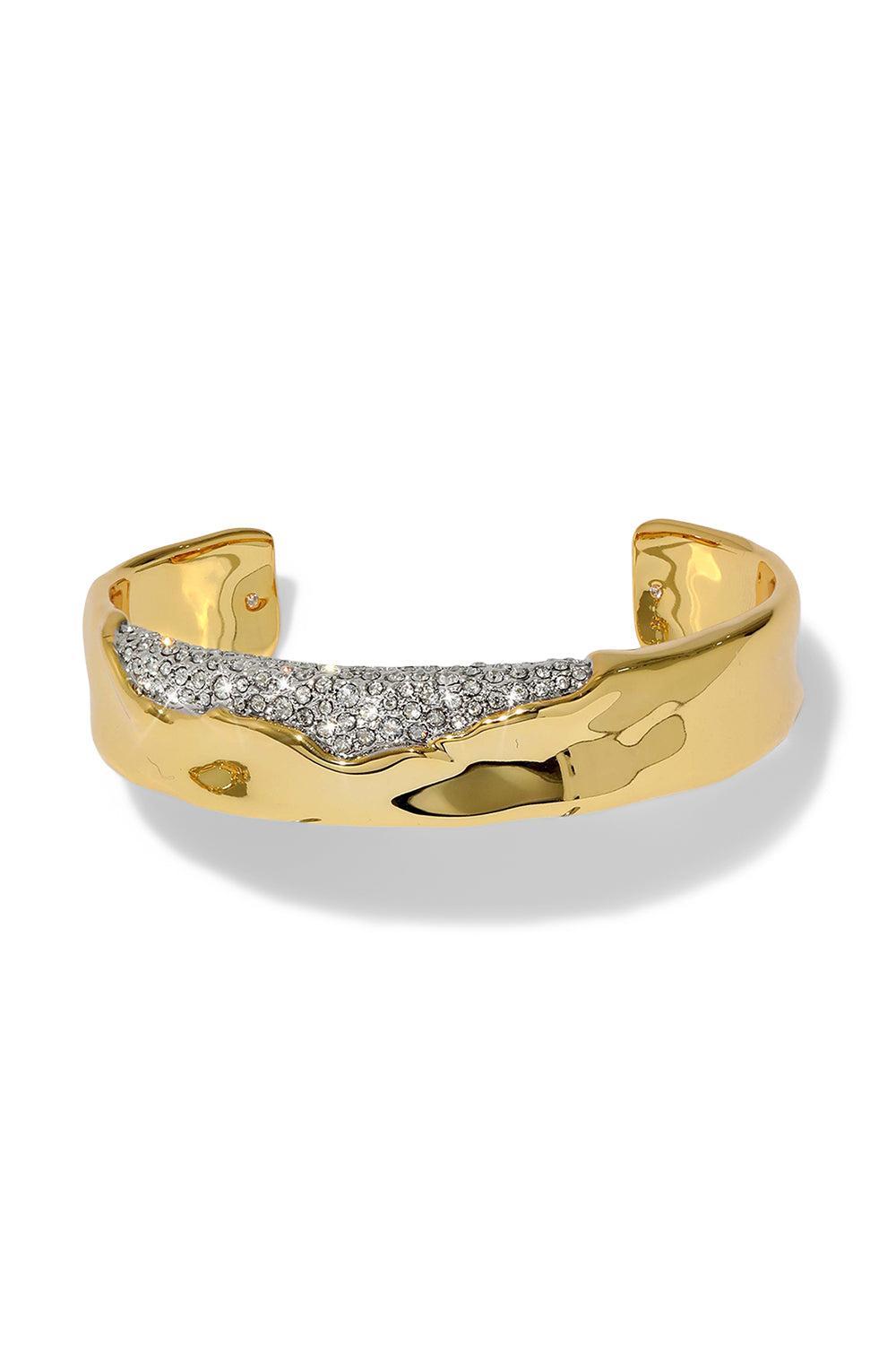 Solanales Crystal Cuff Bracelet-YELLOW-JEWELRYBOUTIQUEBRACELET O-ALEXIS BITTAR