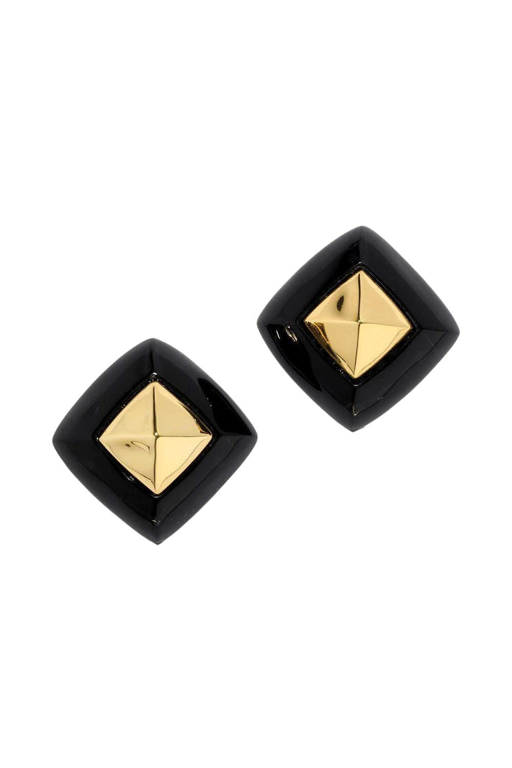 Luminous Armor Earrings-ONYX-JEWELRYBOUTIQUEEARRING-ALEXIS BITTAR