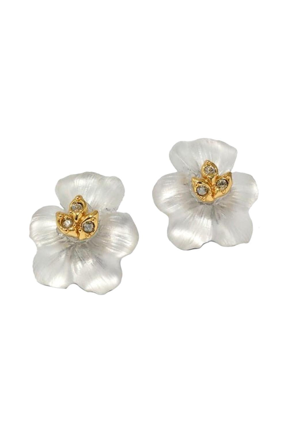 Pansy Lucite Petite Earrings-BLUE-JEWELRYBOUTIQUEEARRING-ALEXIS BITTAR