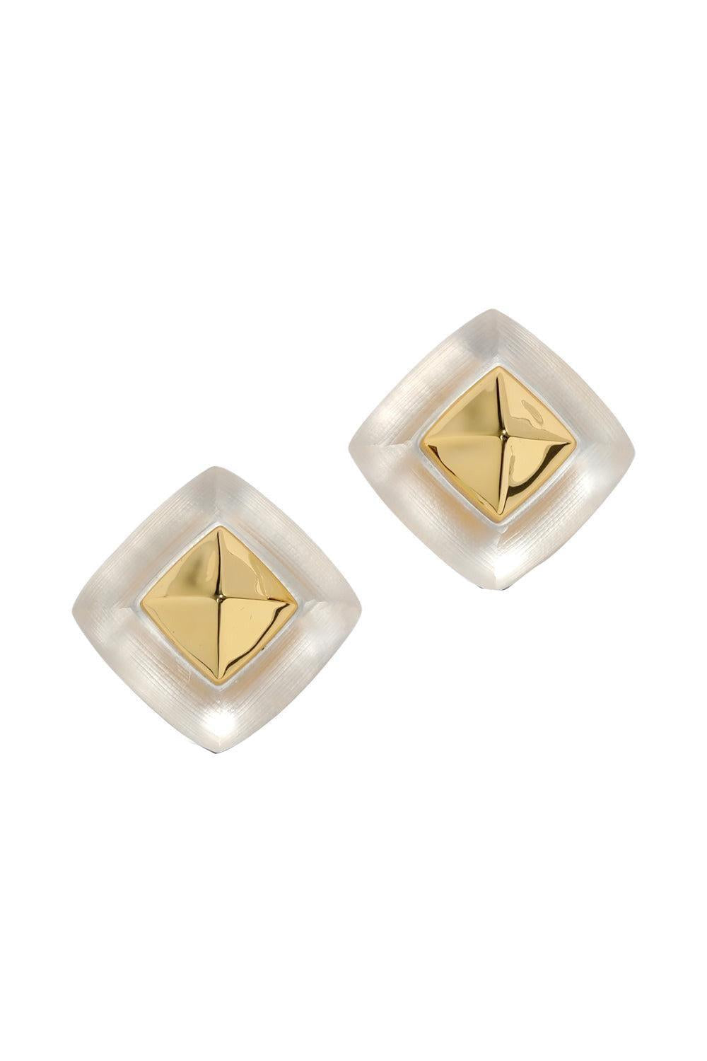 Luminous Armor Earrings-ONYX-JEWELRYBOUTIQUEEARRING-ALEXIS BITTAR