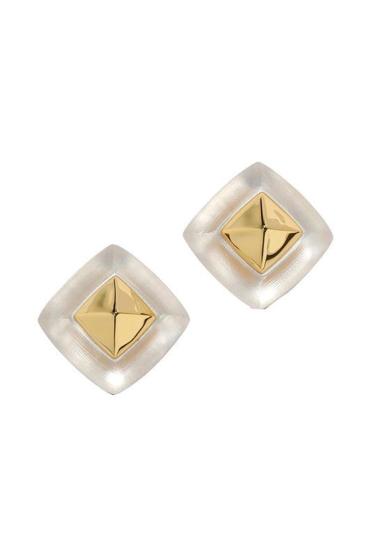 Luminous Armor Earrings-ONYX-JEWELRYBOUTIQUEEARRING-ALEXIS BITTAR