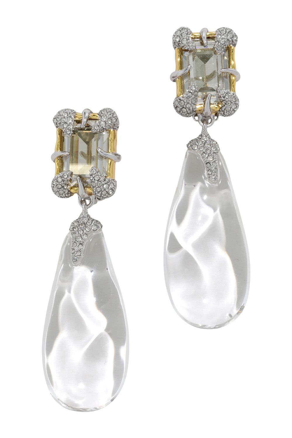 Crystal Silverlake Lucite Teardrop Earrings-CLEAR-JEWELRYBOUTIQUEEARRING-ALEXIS BITTAR