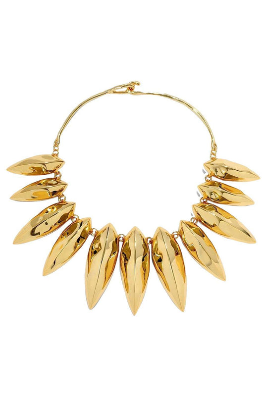 Brut Armor Necklace-YELLOW-JEWELRYBOUTIQUENECKLACE O-ALEXIS BITTAR
