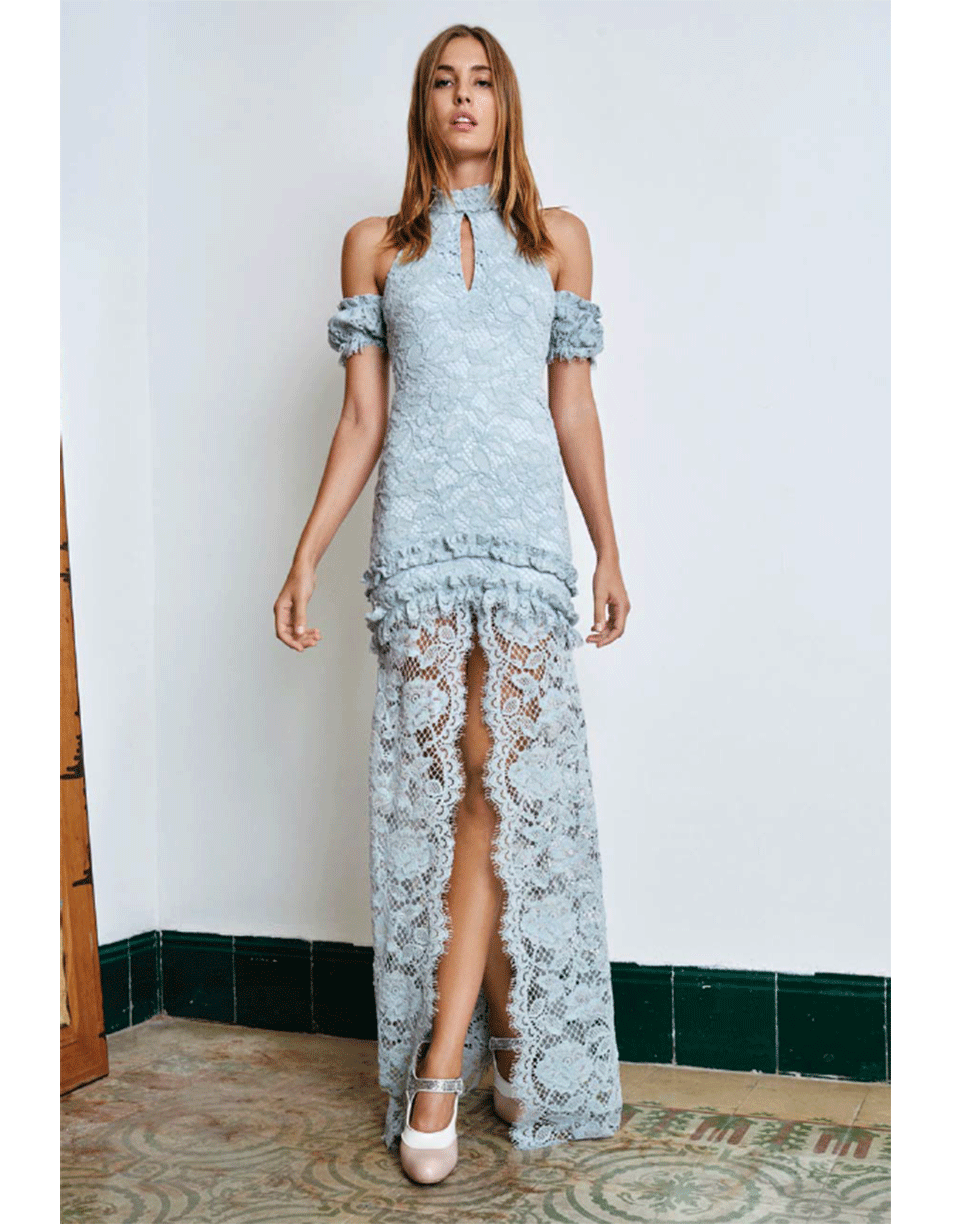 ALEXIS-May Long Lace Dress-