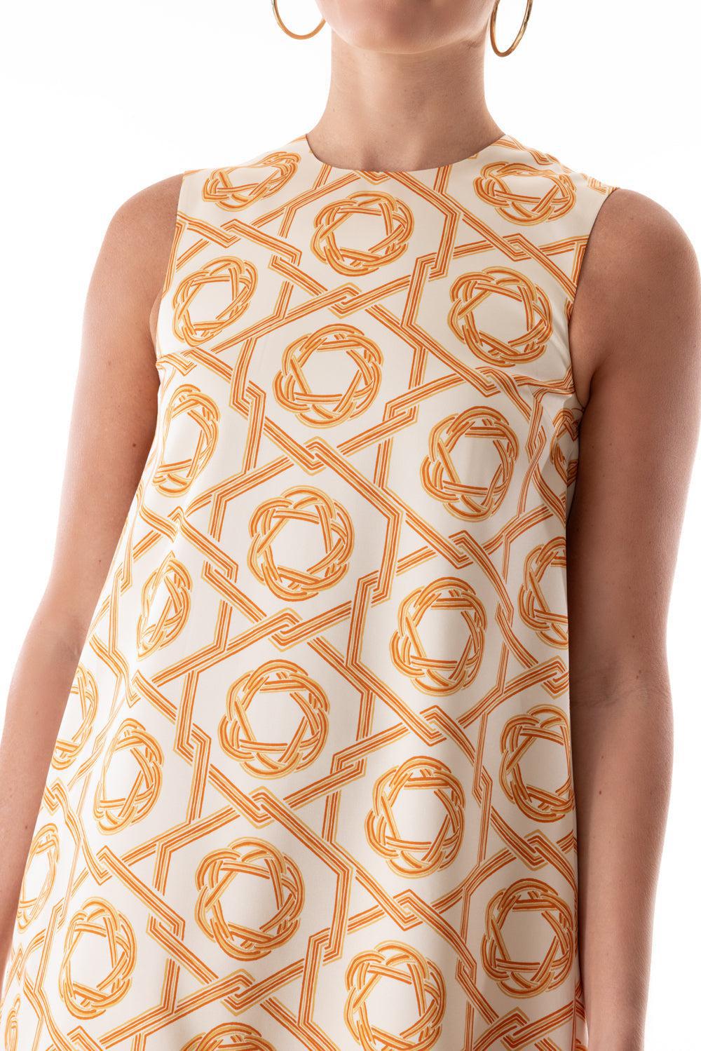 Anicka Dress-IVORORAN-XS-CLOTHINGDRESSCASUAL-ALEXIS