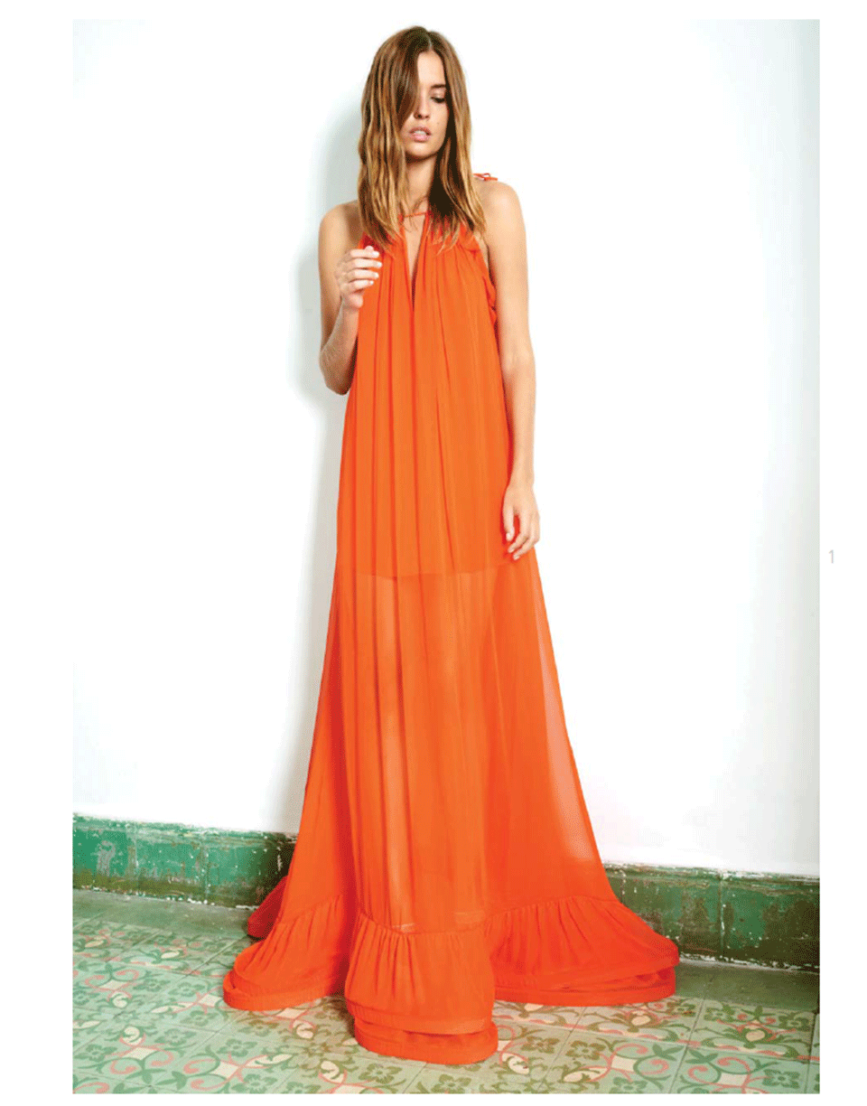 ALEXIS-Gracie Long Dress-