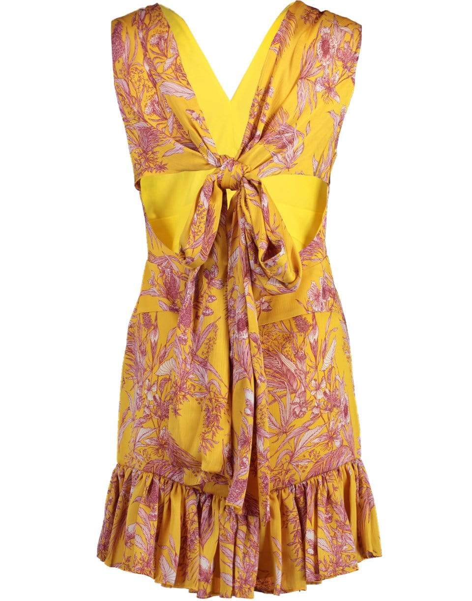 ALEXIS-Tuscan Palm Cassara Mini Dress-
