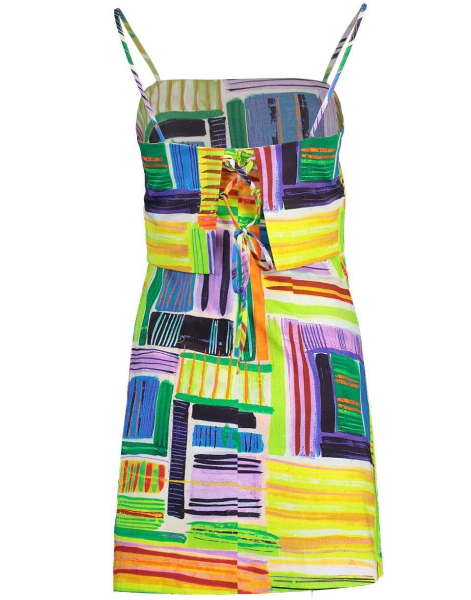 ALEXIS-Vivid Abstract Daphne Dress-VIVAB