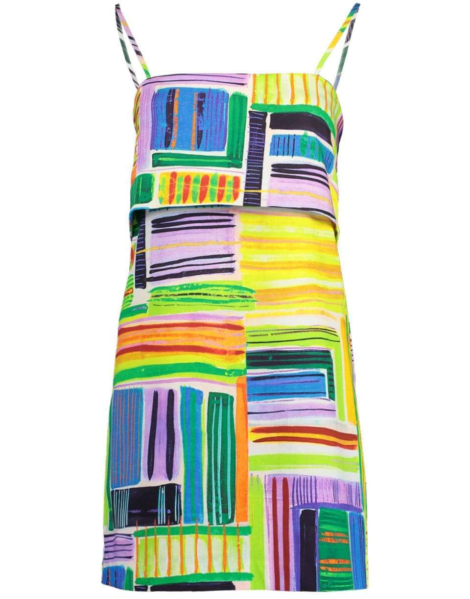 ALEXIS-Vivid Abstract Daphne Dress-VIVAB