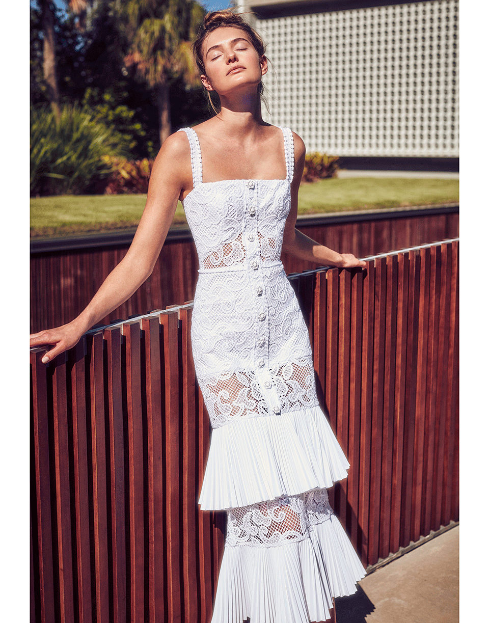 ALEXIS-Lyssa Tiered Skirt Dress-