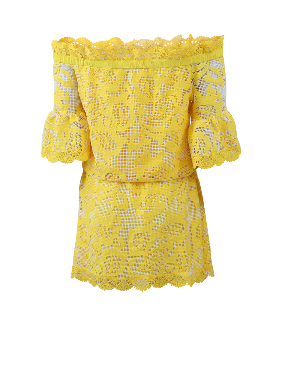 ALEXIS-Kit Short Embroidered Dress-