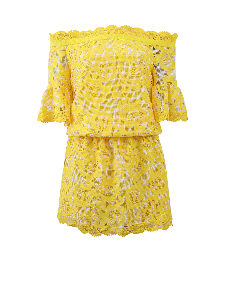 ALEXIS-Kit Short Embroidered Dress-