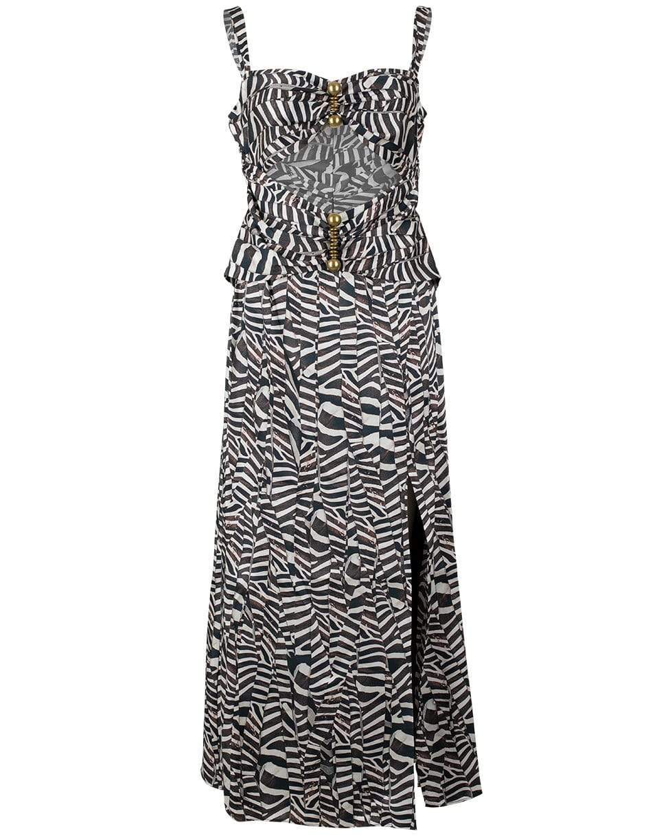 ALEXIS-Black Savanna Morgada Dress-