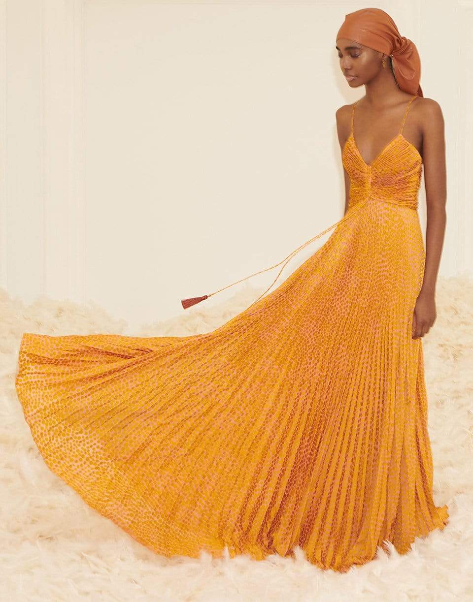 ALEXIS-Swing Dress - Amber-