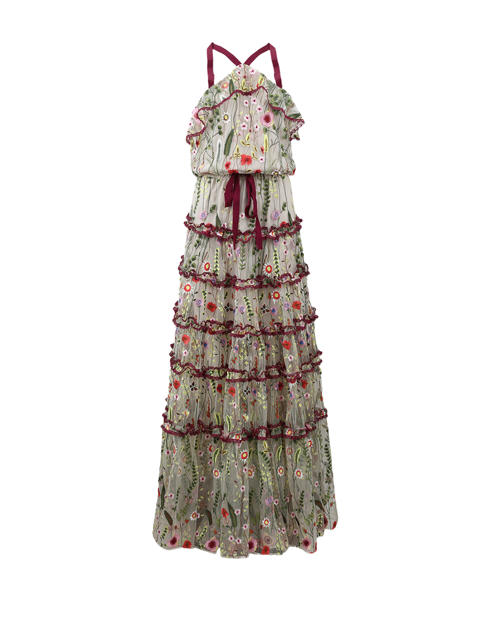 ALEXIS-Glory Floral Print Gown-