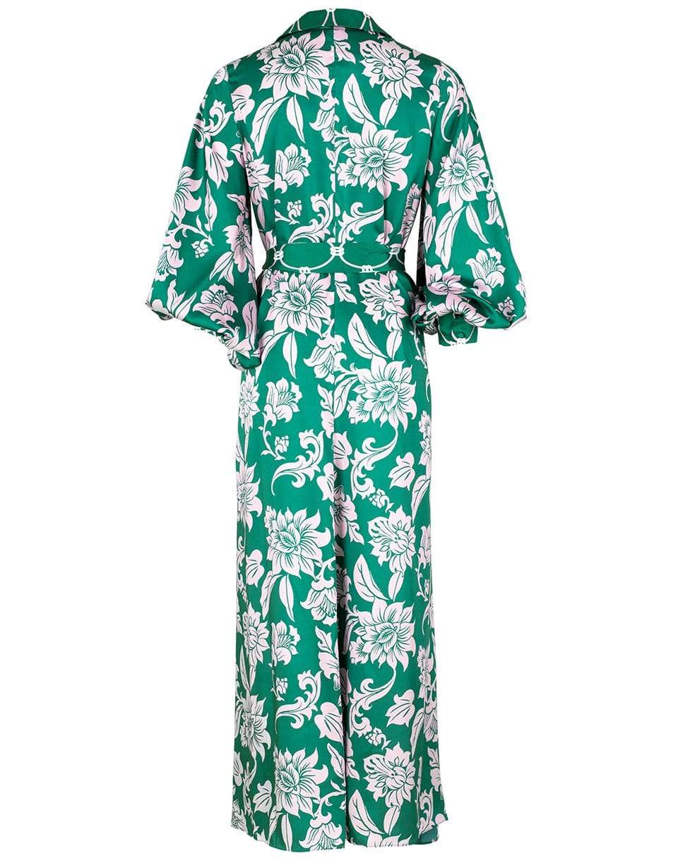 ALEXIS-Emerald Green Basila Maxi Dress-