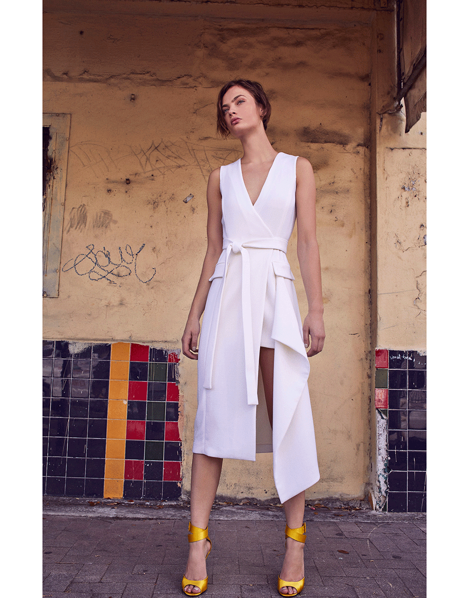 ALEXIS-Abbi Cold Shoulder Dress-