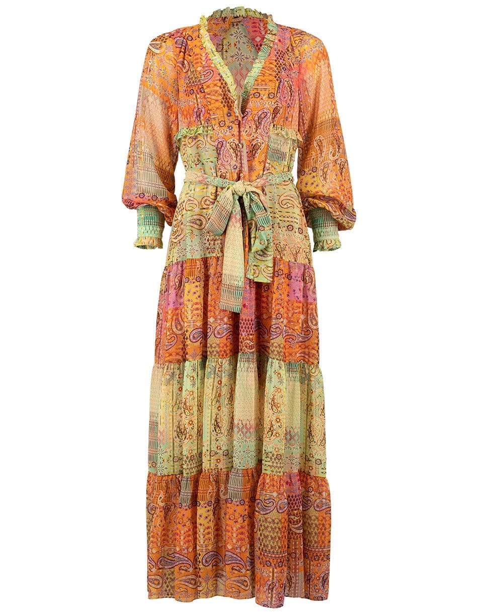ALEXIS-Fayina Printed Georgette Maxi Dress-