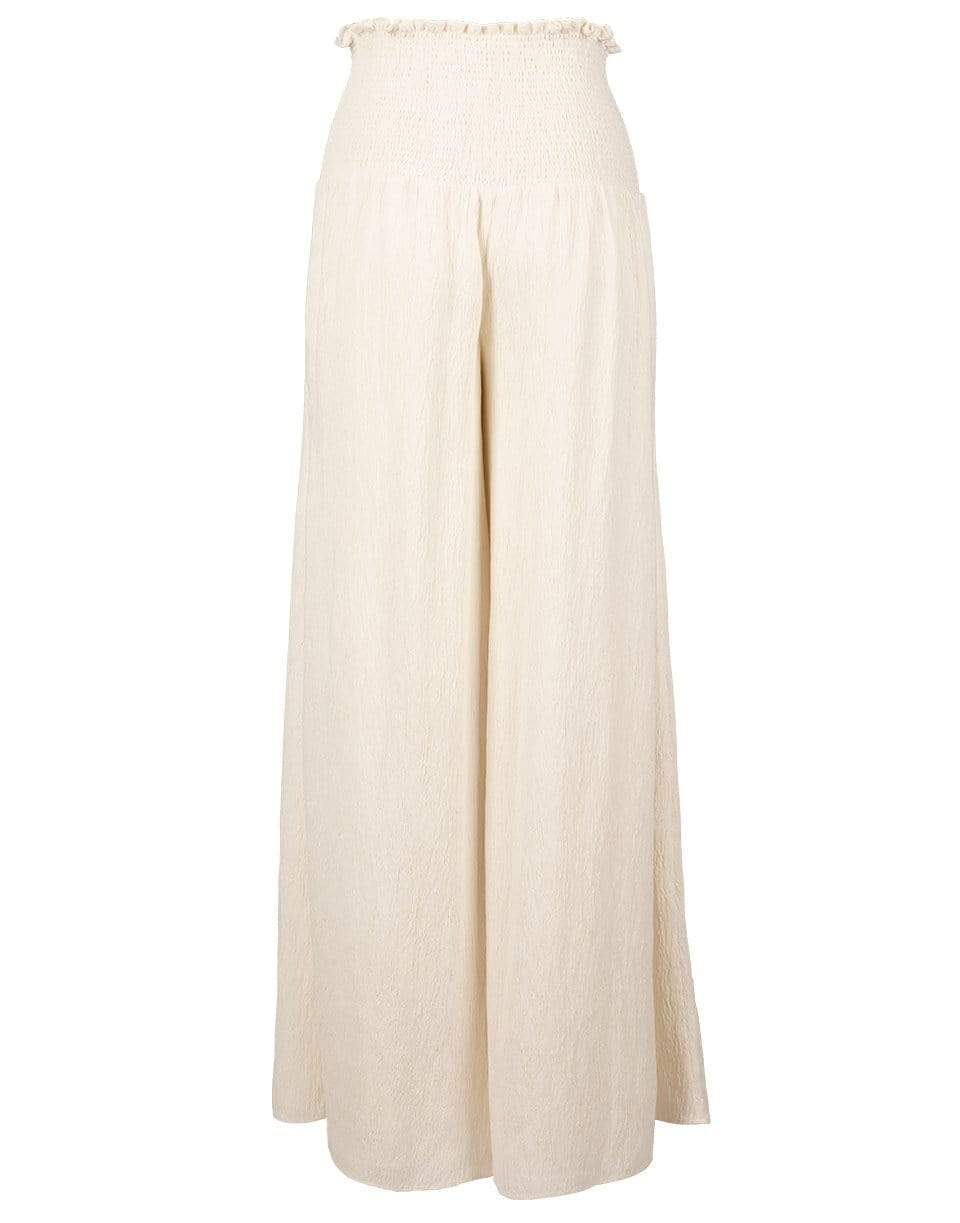 ALEXIS-Carew Wide-Leg Smocked Pant-