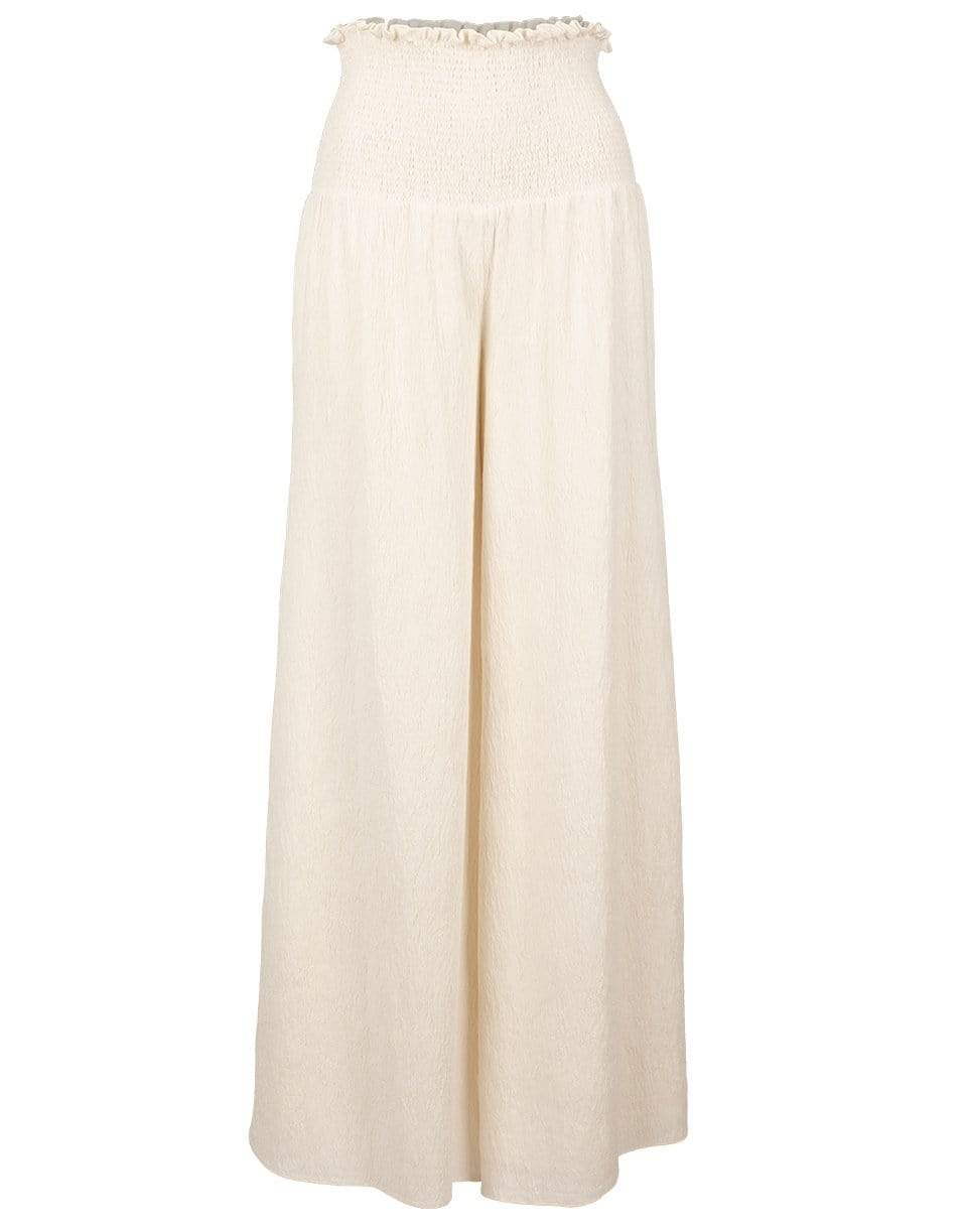 ALEXIS-Carew Wide-Leg Smocked Pant-