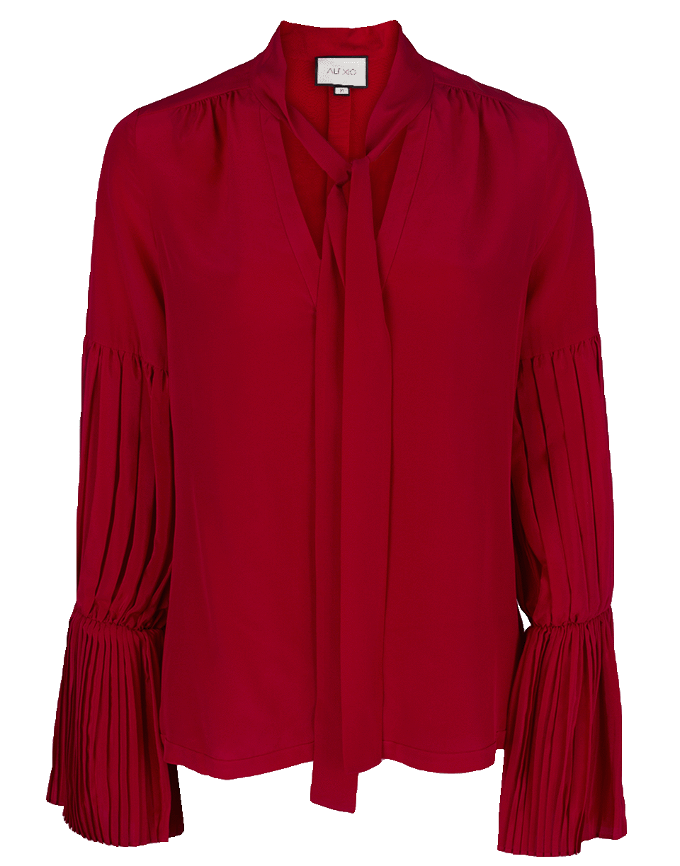 ALEXIS-Tobid Ruffled Top-