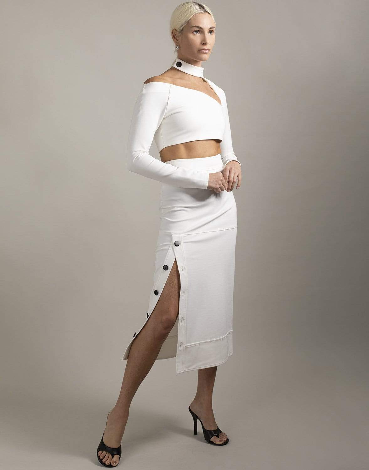 ALEXIS-Camryn Top - White-