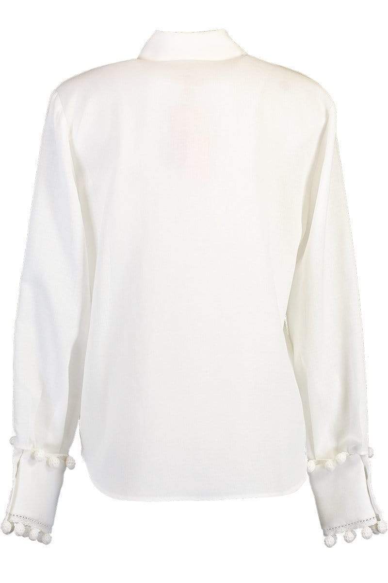 ALEXIS-Lowee Top - White-