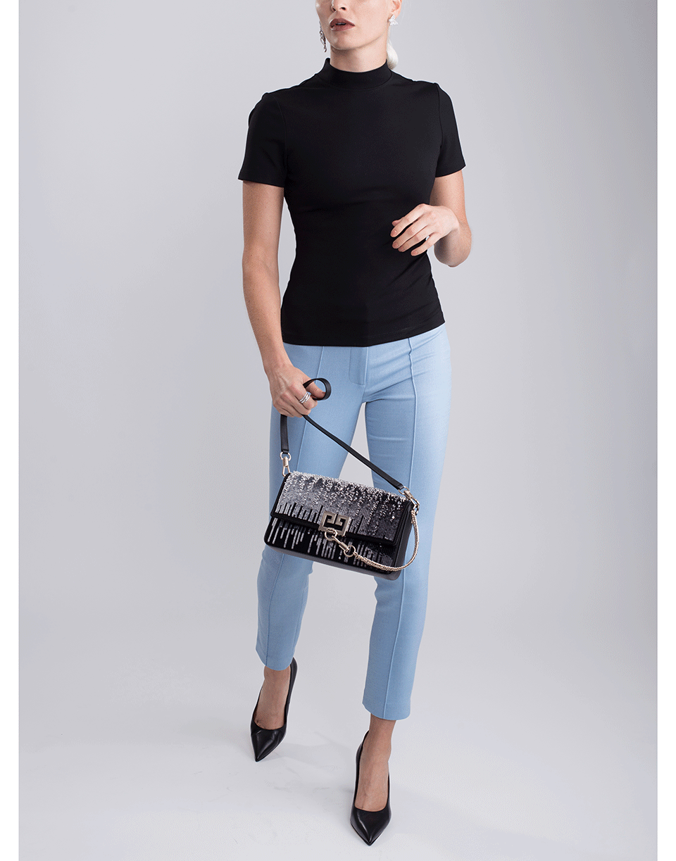 ALEXIS-Bissette Mock Neck Top-