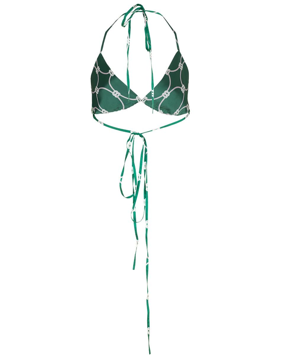 ALEXIS-Emerald Green Darri Bra Top-