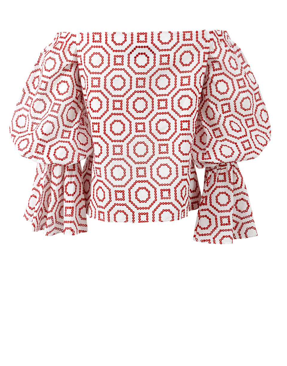 ALEXIS-Micael Eyelet Top-
