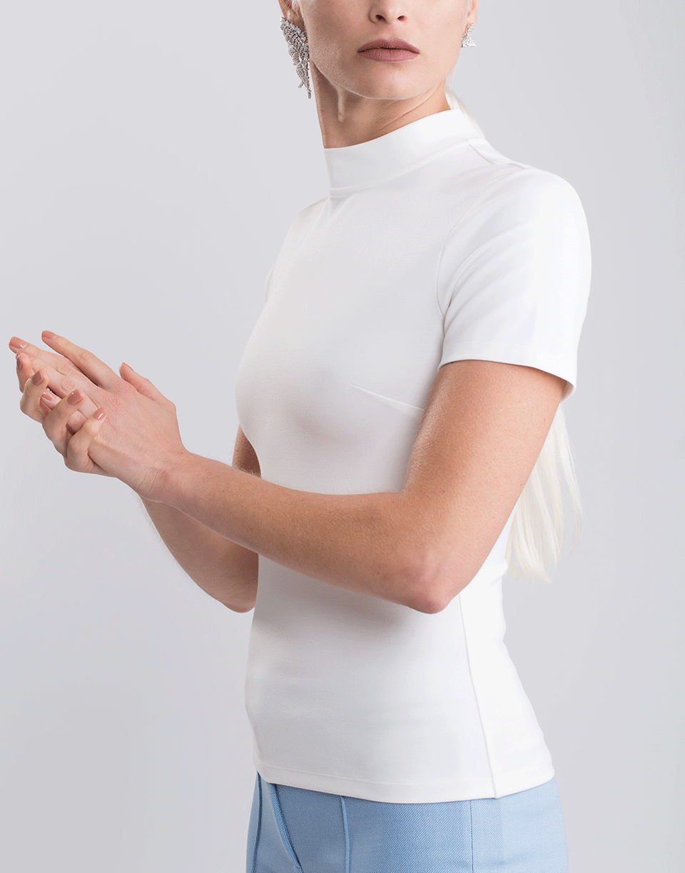 ALEXIS-Bissette Mock Neck Top-