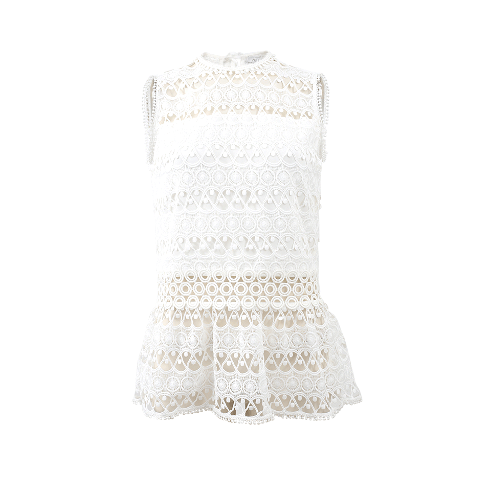 ALEXIS-Georgette Top With Ties-