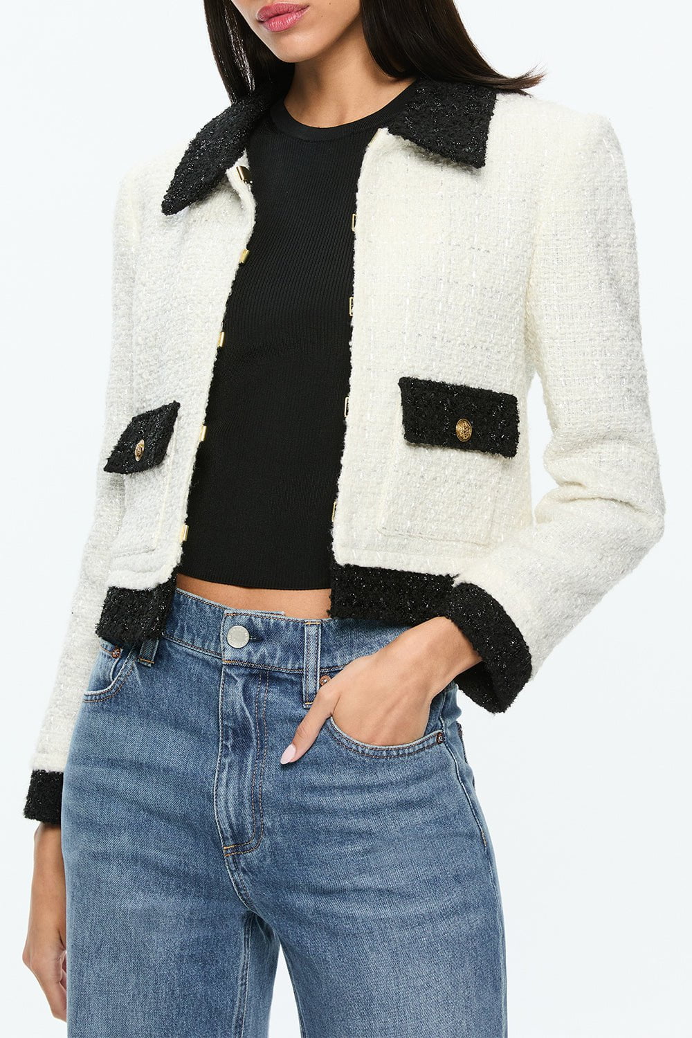 ALICE & OLIVIA-Topher Jacket-