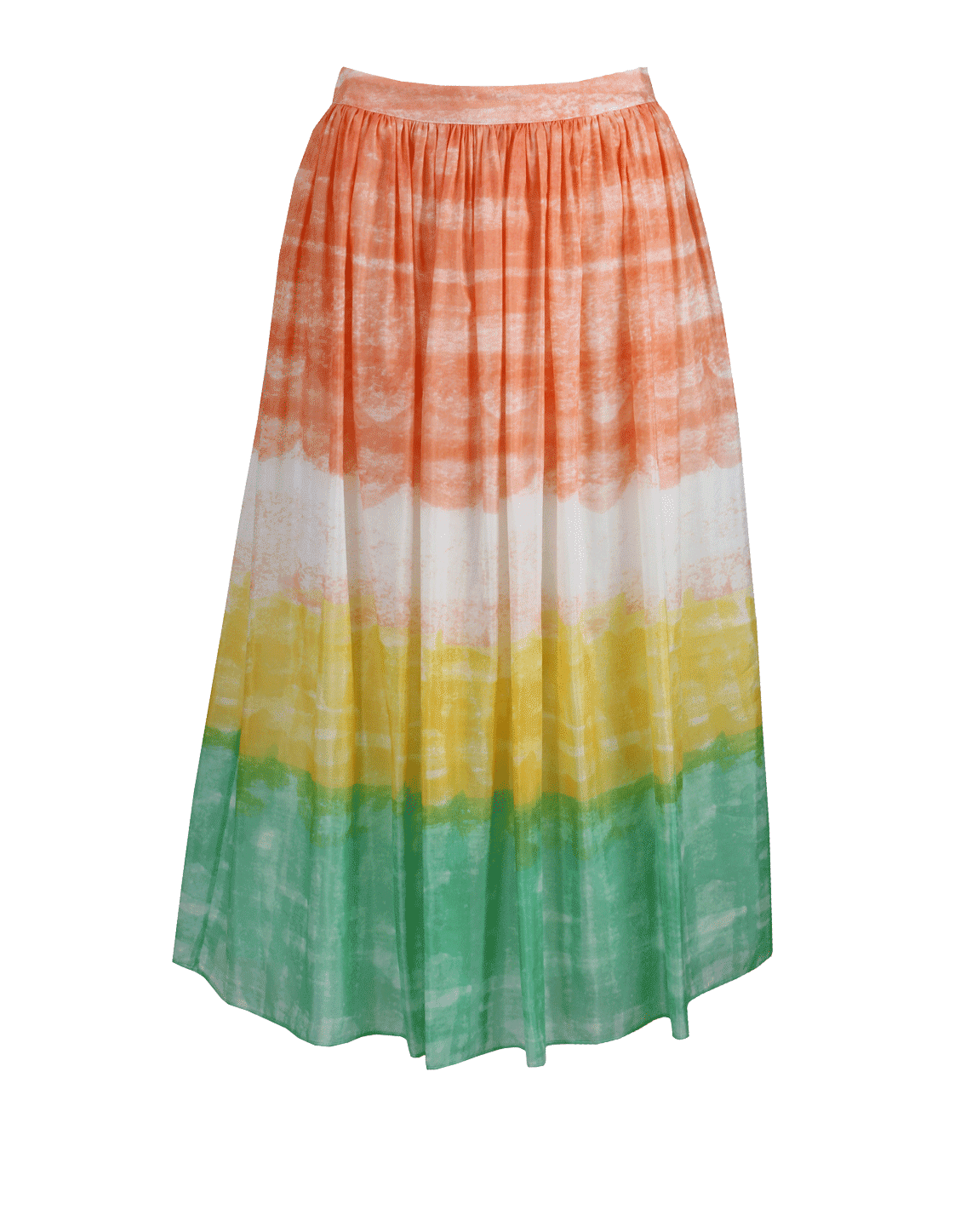 ALICE & OLIVIA-Liberty Flare Maxi Skirt-