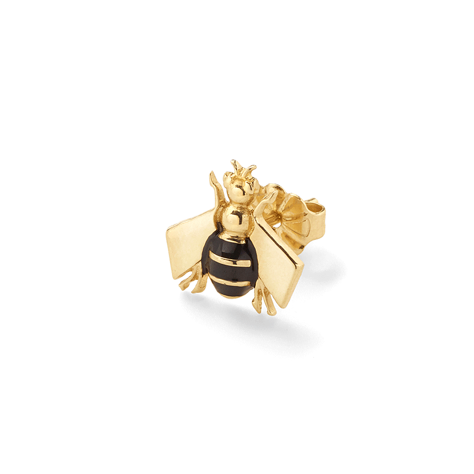 ALISON LOU-Bee Stud-YELLOW GOLD
