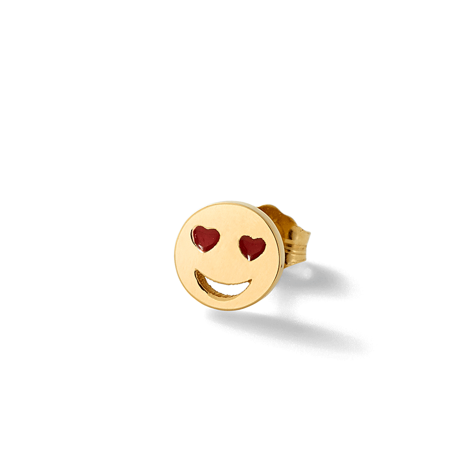 ALISON LOU-Lovestruck Stud-YELLOW GOLD