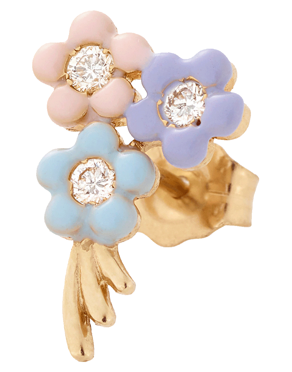 ALISON LOU-Pastel Bouquet Stud-YELLOW GOLD