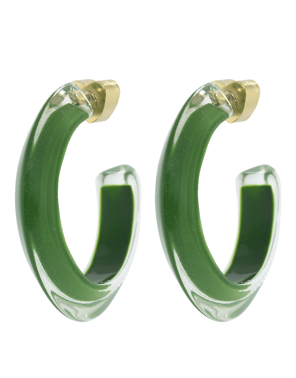 ALISON LOU-Small Juniper LOUcite Jelly Hoops-YELLOW GOLD