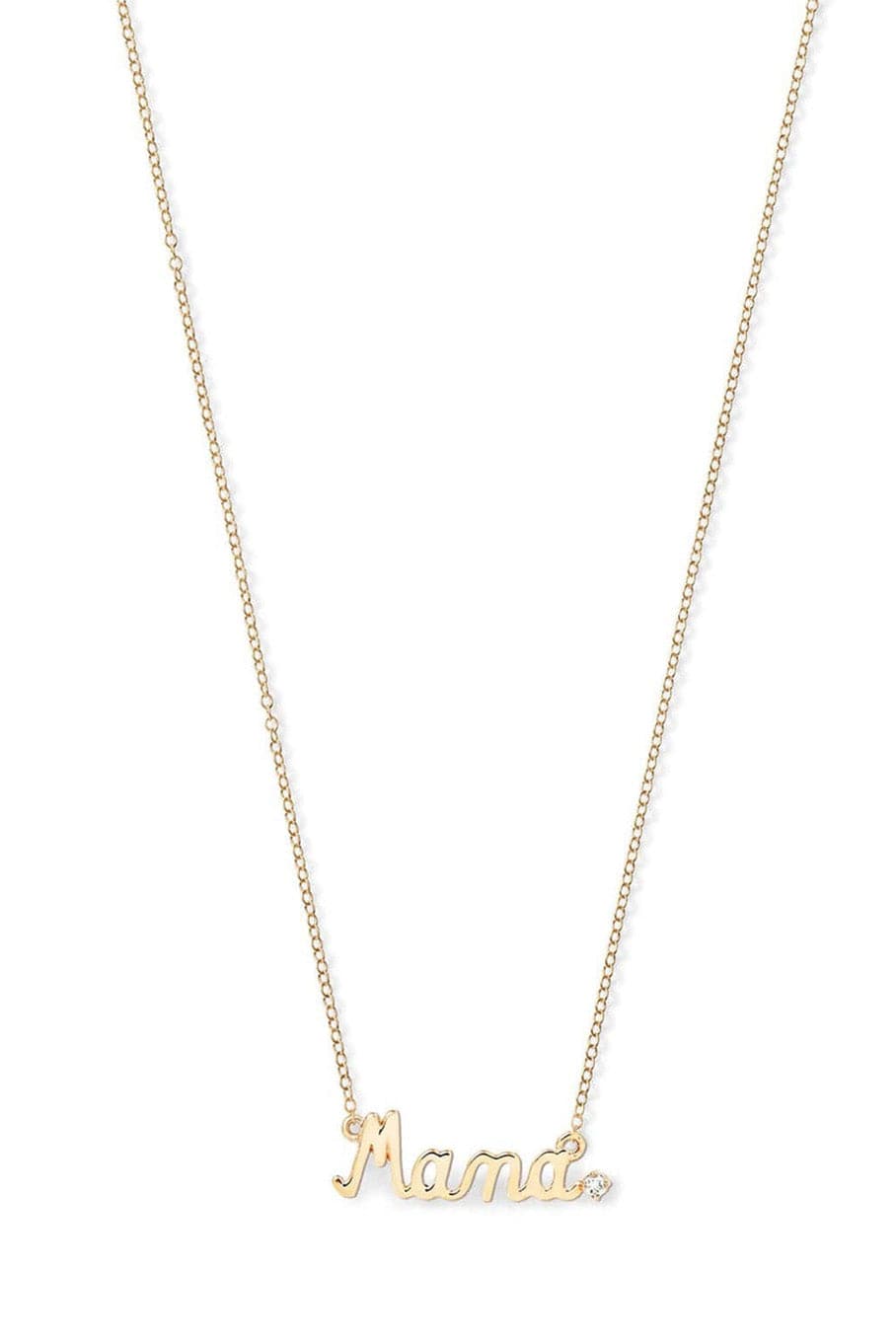 ALISON LOU-Mama Necklace-YELLOW GOLD