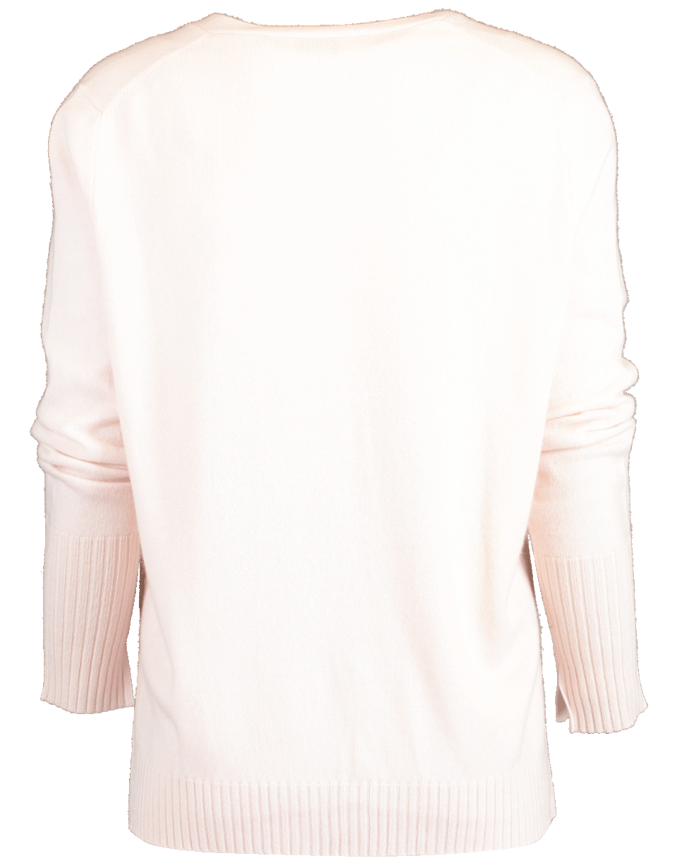 ALLUDE-V-Neck Cardigan-