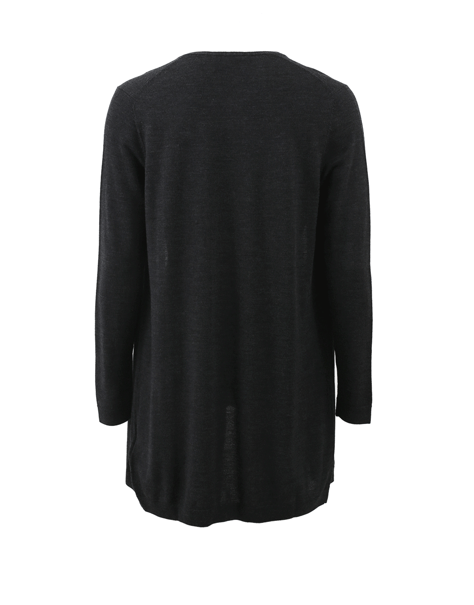 ALLUDE-Mid Length Cardigan-
