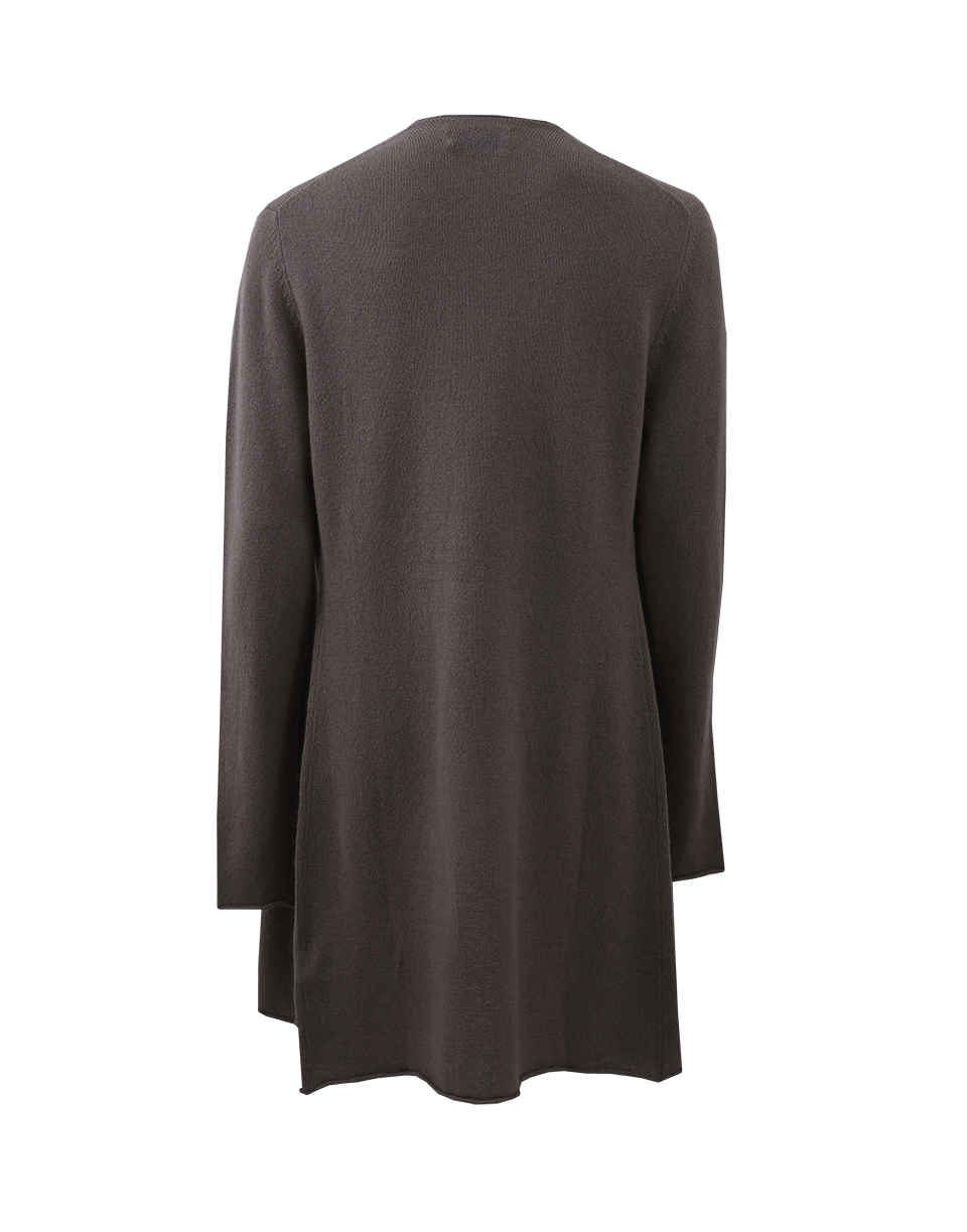 ALLUDE-Open Drape Cardigan-