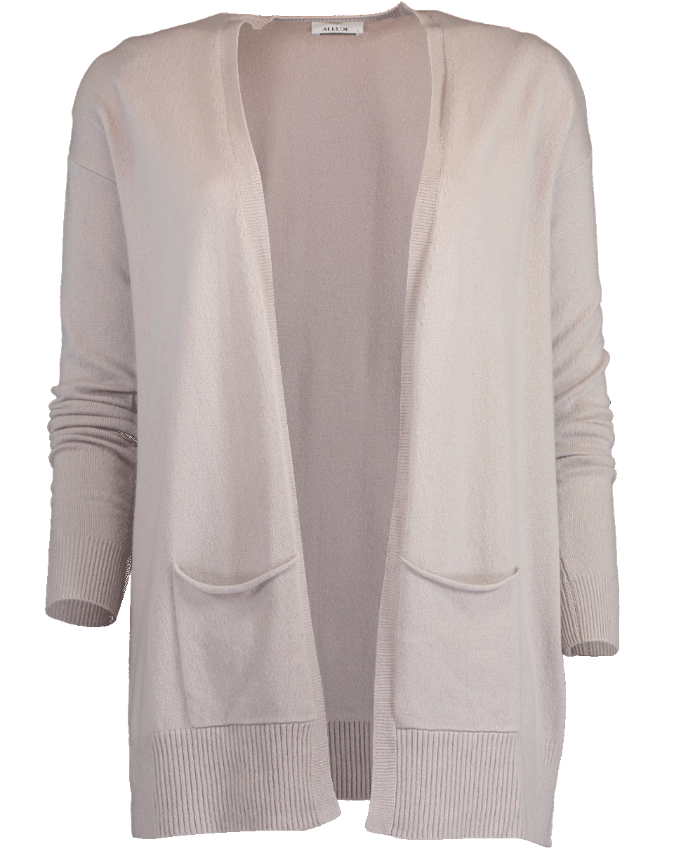 ALLUDE-Long Cashmere Cardigan-