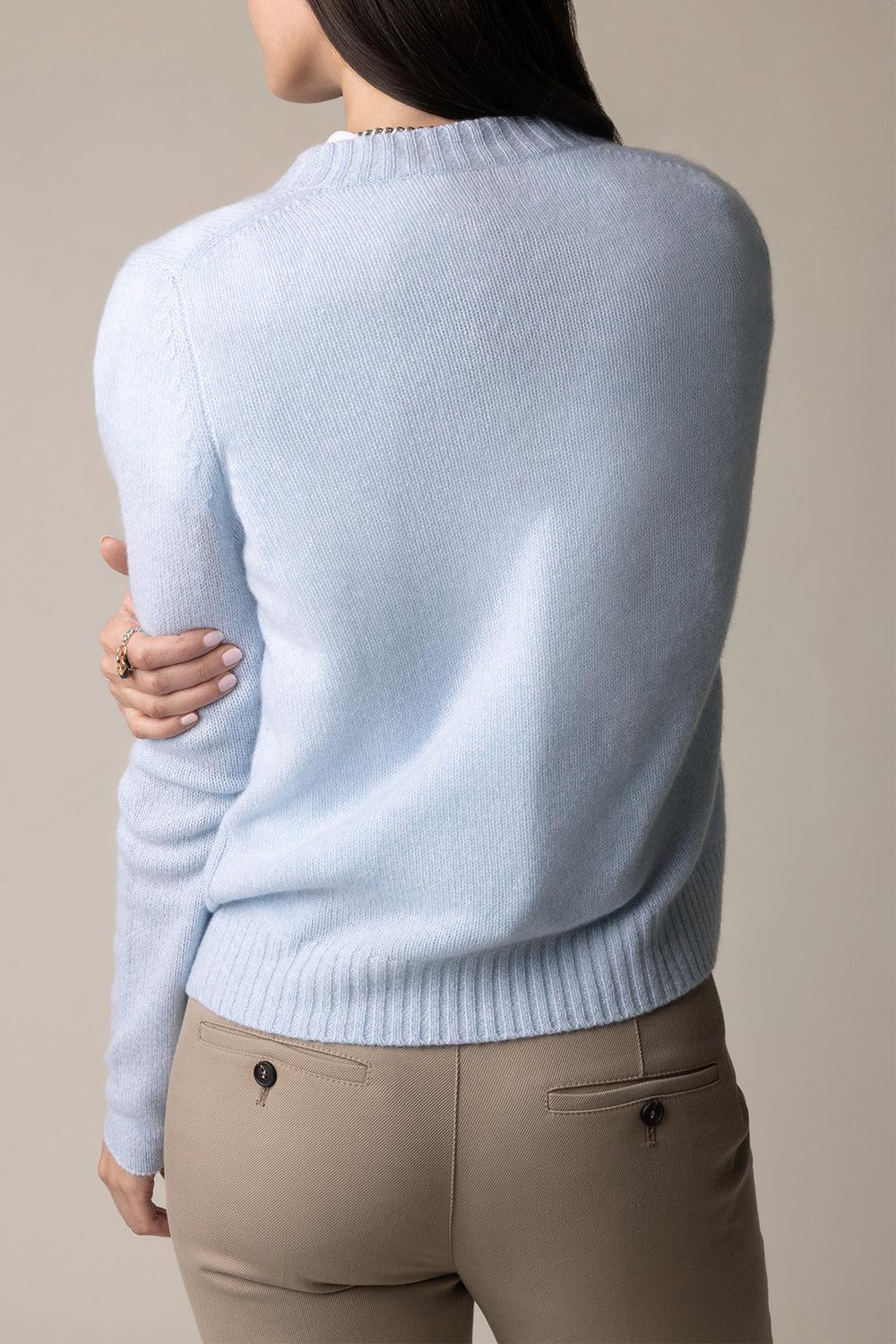 V-Neck Button Cardigan-FLEURGLA-XS-CLOTHINGTOPCARDIGAN-ALLUDE