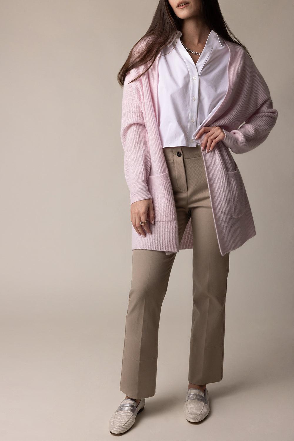 Open Cardigan - Nymphaea-NYMPHAEA-XS-CLOTHINGTOPCARDIGAN-ALLUDE