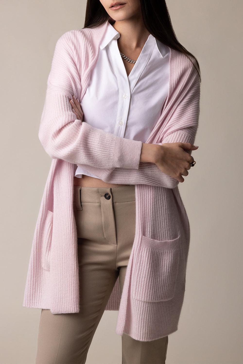 Open Cardigan - Nymphaea-NYMPHAEA-XS-CLOTHINGTOPCARDIGAN-ALLUDE