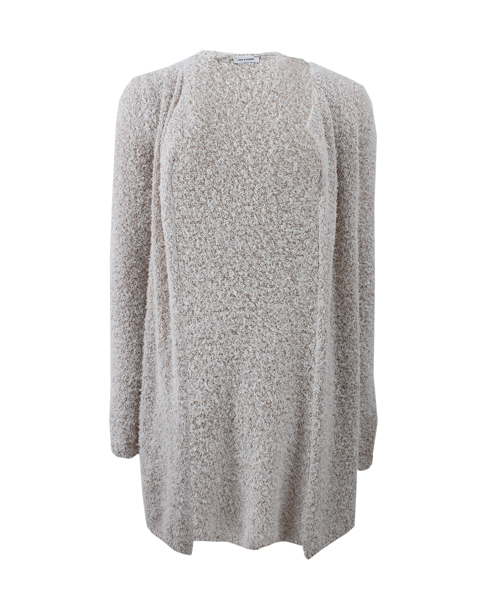 ALLUDE-Long Textured Cardigan-