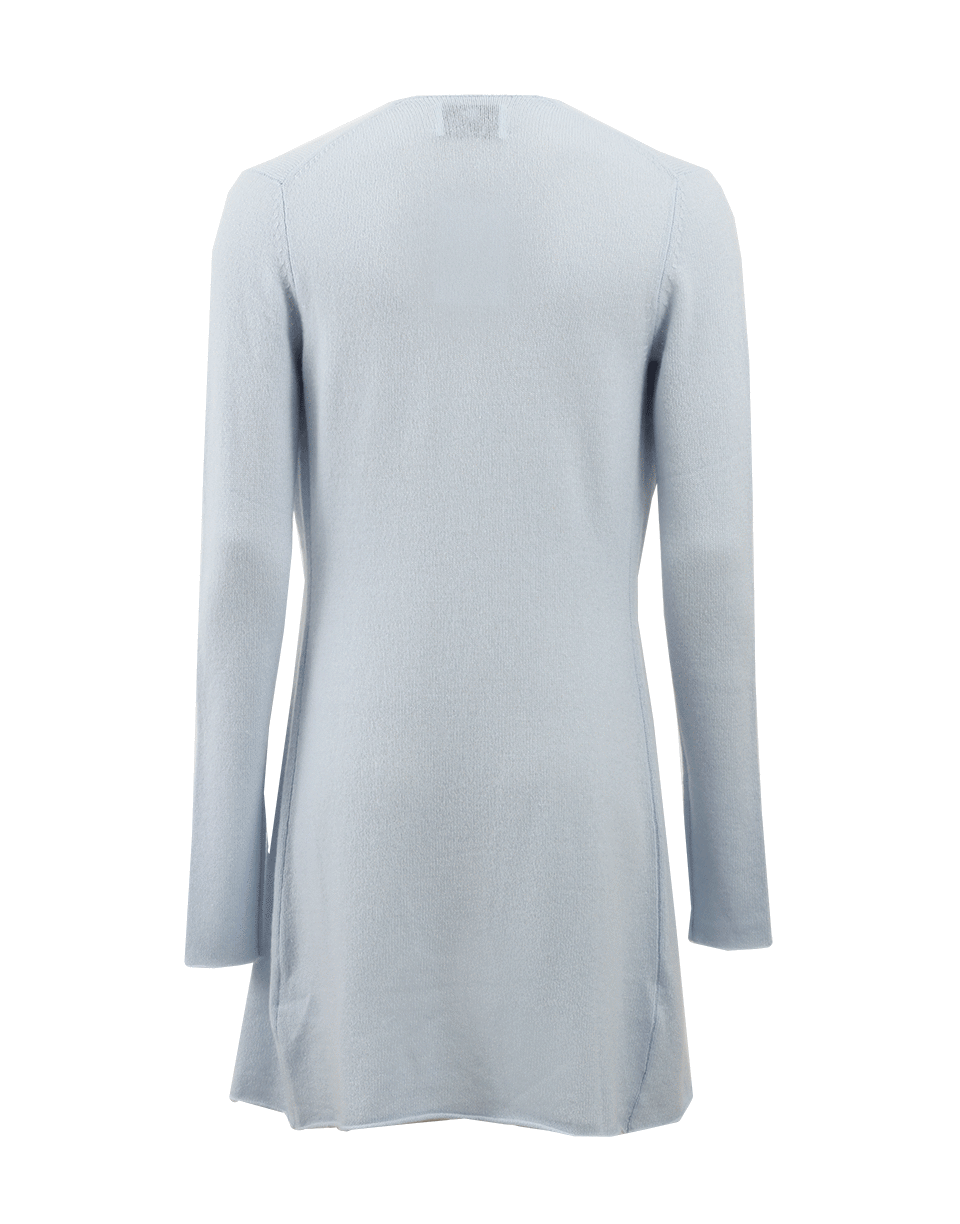 ALLUDE-Open Drape Cardigan-