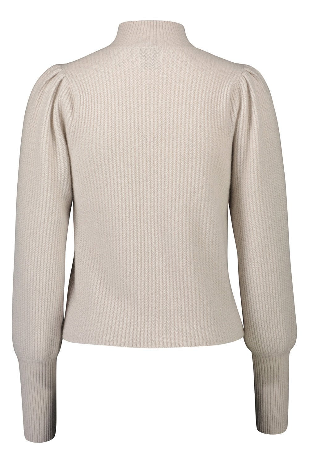 ALLUDE-Mockneck Sweater-